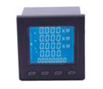 Three phase intelligent ammeter (liquid crystal display)