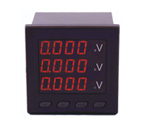 Three phase intelligent voltmeter (digital display)