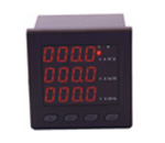 Three phase multifunction electric power meter (digital display)